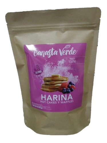 Harina Para Hot Cakes Libre De Gluten Canasta Verde