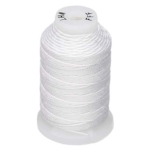 Hilo Para Abalorios Simply Silk, Tamaño Fff, Blanco, 0.016 P