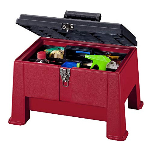 Step N Store, Caja De Herramientas Step Stool, 20 Unidades