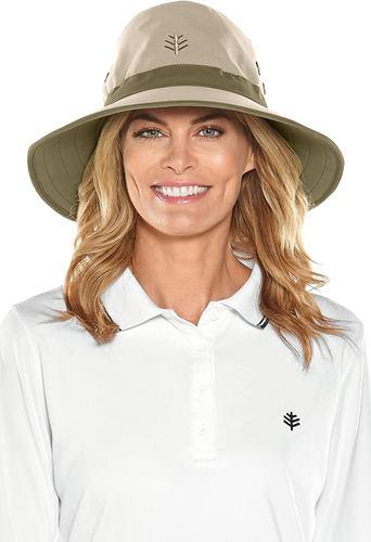 Coolibar Upf 50+ Sombrero De Golf Matchplay Para Hombre Y...