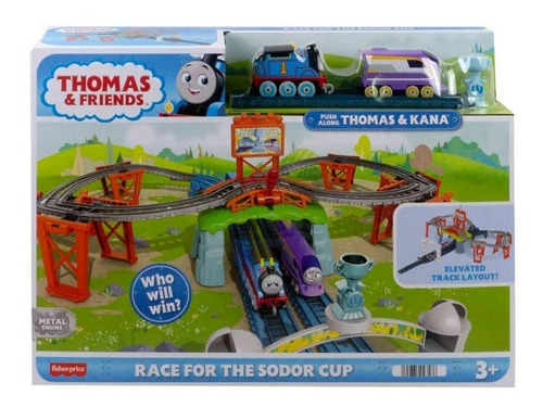 Tren Thomas Circuito Copa Sodor, Incluye A Thomas Y Kana 