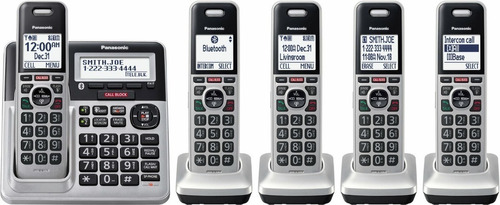 Set De Teléfonos Inalámbricos  Panasonic Kx-tg 7845 Clase A (Reacondicionado)