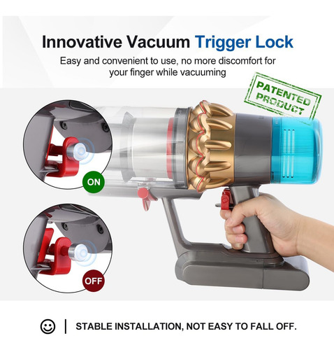 Lanmu Trigger Lock Compatible Con Dyson V6 V7 V8 V10 V11...