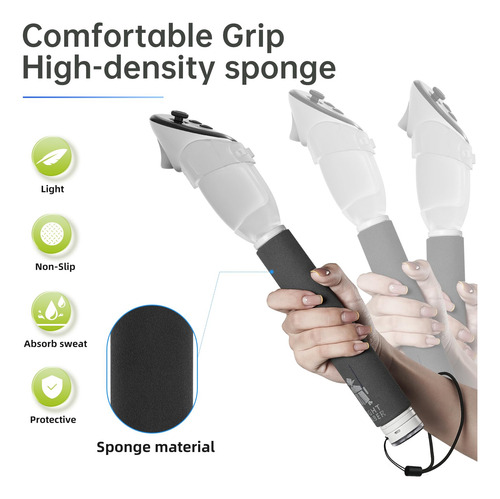 Accesorio De Mango De Expansión Vr Gaming Para Oculus Quest