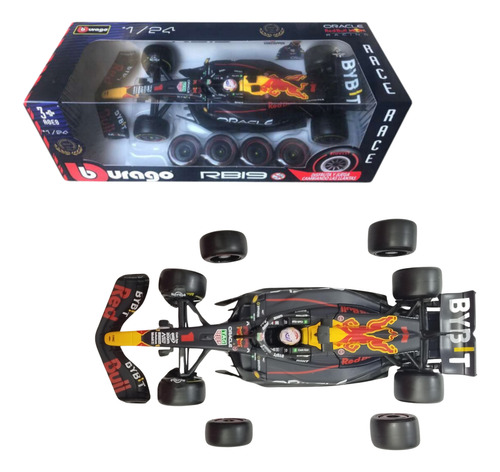 Red Bull Rb19 C/ Pneus Extra Verstappen F1 2023 1/24 Bburago
