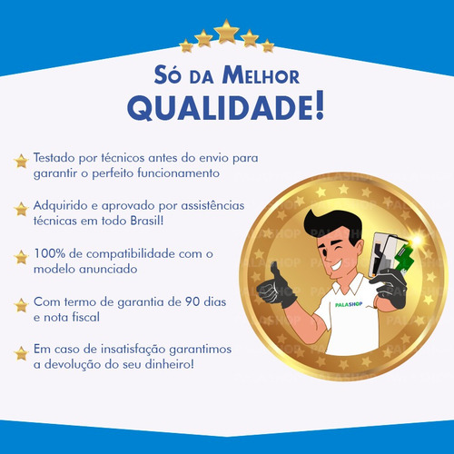 Bateria Is275 Maquininha Moderninha Wifi Pagseguro 2 Peças