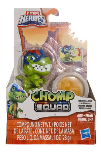 Chomp Squad Playskool Heroes (masa Y Sello) Coleccion De 4