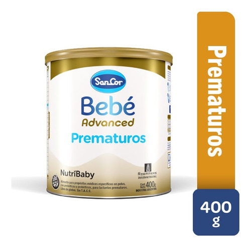 Sancor Bebe Advanced Prematuros Lata 400gr