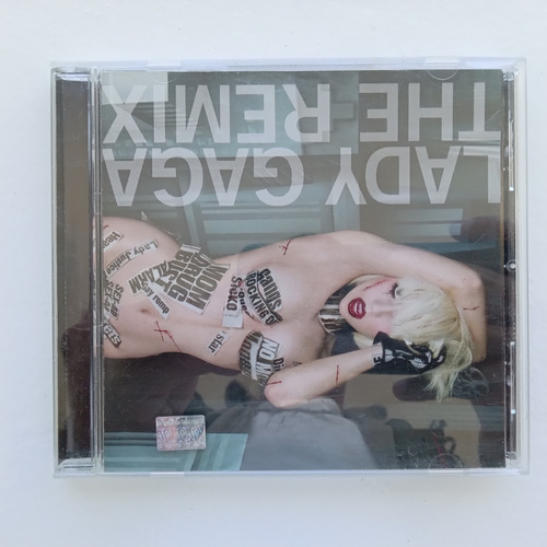 Cd Lady Gaga. The Remix. Streamline Records. 2010.
