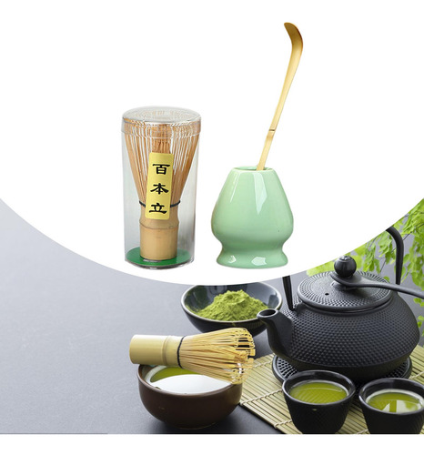 Batch De Matcha Set De Cerámica Batcher Matcha Y Verde