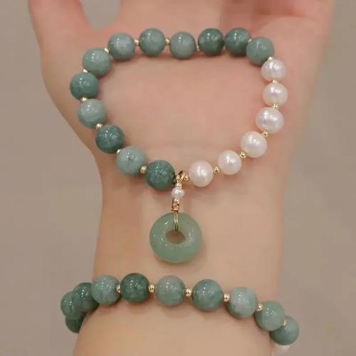 Yh Dingling Jade Huai Tianjing Color Jade Essence Peace
