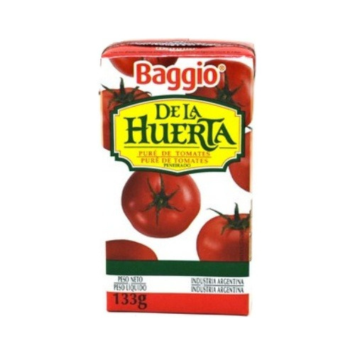 Pure De Tomate De La Huerta X 18und X 133ml - Almacen Mingo