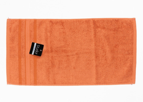 Paquete De 2 Toallas De Manos Studio, Hilasal, 100% Algodón Color Naranja Studio