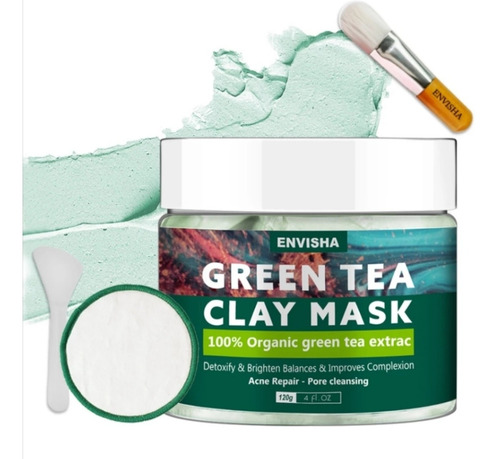 Mascarilla Facial De Te Verde