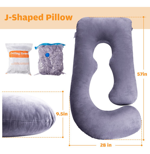 Almohadas De Embarazo En Forma De U Con Funda Extraíble