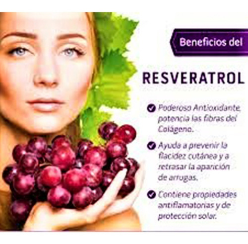 Resveratrol 50 Mg Vitamina E Francelab 30 Comprimidos