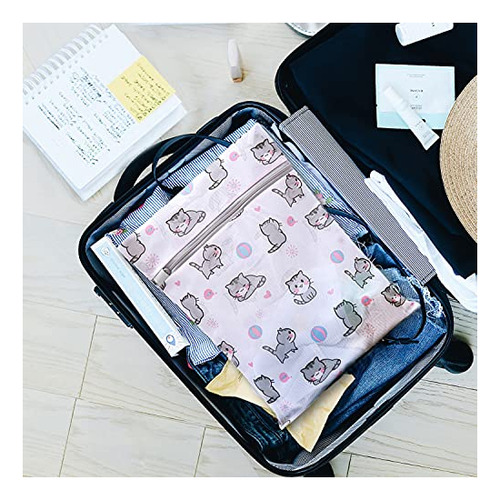 Bolsas De Lavandería De Malla, Juego De 5 Bolsas De Lavander