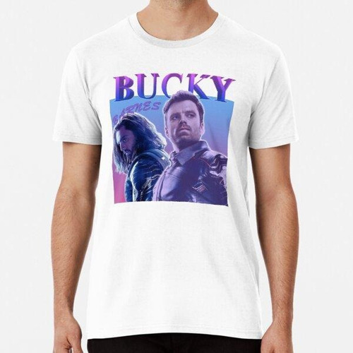 Remera Camiseta Gráfica De Estilo Homenaje Vintage De Bucky 