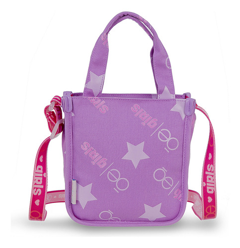 Bolsa Niñas Tote Cloe Naccyl Mediano Color Lila