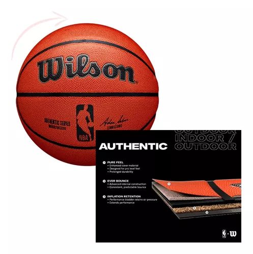 Bola de Basquete WNBA Authentic Indoor Outdoor - Game1 - Esportes & Diversão