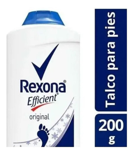 Talco Para Pies Rexona Efficient 200gr