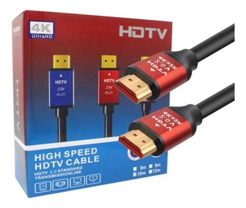 Cable Hdmi 3mts Premium 4k 2k Versión 2.0  