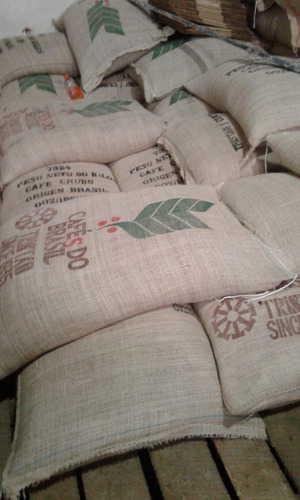 Bolsas De Cafe 100% Yute Arpillera O Mixtas 50% Nylon