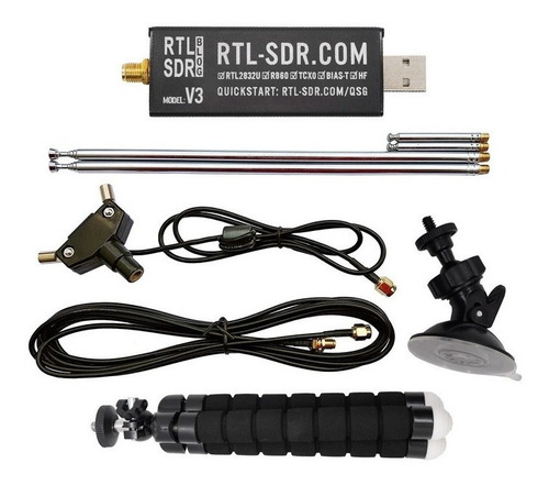 Receptor Sdr - Com Antena - Rtl-sdr - Frete De Graça 