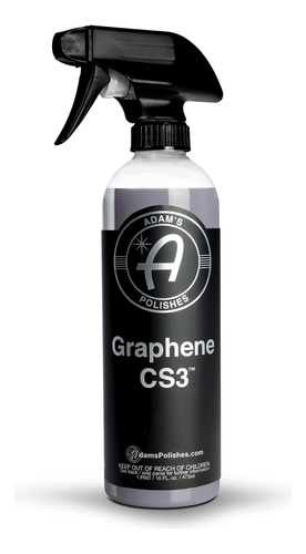 Adam's Graphene Cs3 (16 Oz) - Spray De Cerámica De Lavado Si