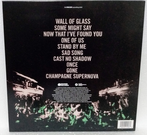 Lp - Liam Gallagher - Tv Unplugged - 2020 - Imp Arg - C/rev