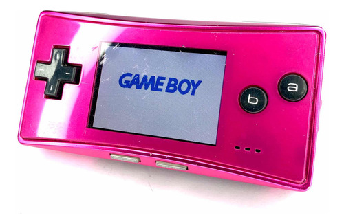 Nintendo Game Boy Micro Pink Oxy-001 + Juego + Cargador (Usado)