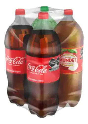 Refresco Coca-cola Mix 4 Pzas De 3 L C/u