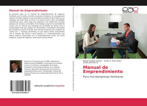 Libro: Manual De Emprendimiento: Para Microempresas (edición