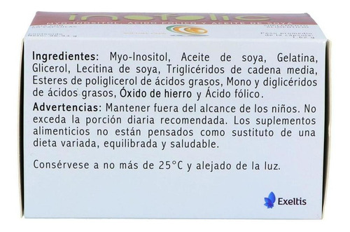 Imagen 5 de 6 de Inofolic Caja Con 60 Capsulas