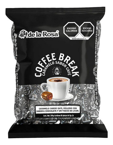 Caramelo Relleno Coffee Break Café Licor De La Rosa