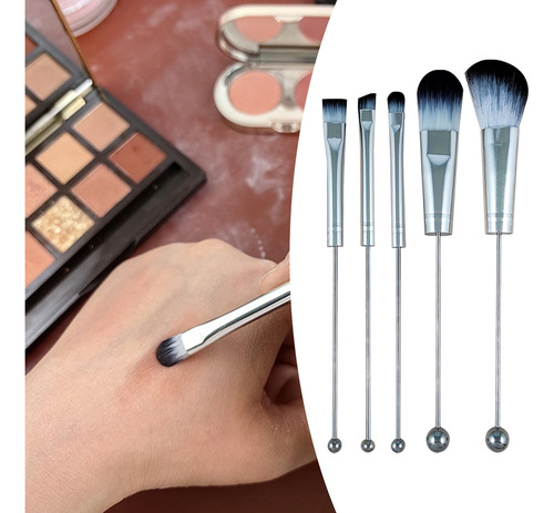 Juego De Brochas De Maquillaje Para Ojos, 5 Uds., Brochas