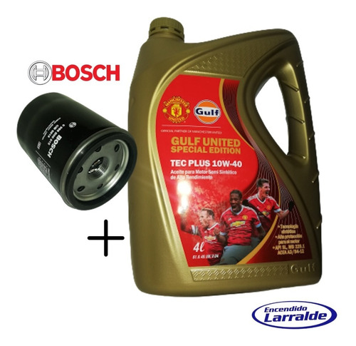Filtro Bosch Aceite Gulf 7000 4l Fiat Strada 1.4