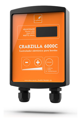 Bomba Cubos Com Controlador Anfíbia Crabzilla 6000 Lh 220v
