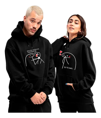 Blusa de cheap frio namorados
