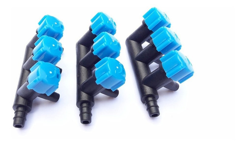 Accesorios Para Acuarios - Válvula 3 Salidas Control De Oxig