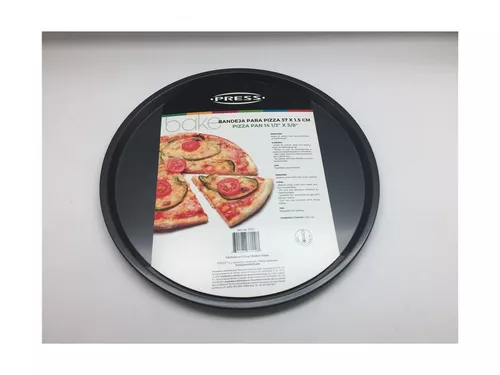 Bandeja Redonda Molde para Pizza 37x1.5 cm PRESS 77110 - Gris PRESS