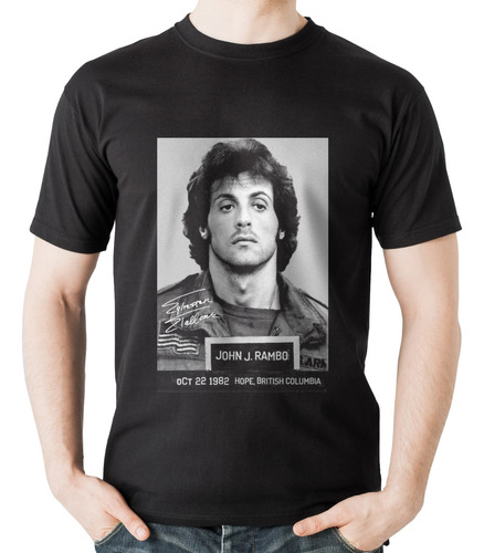 John J. Rambo Silvester Stallone La Remera De Tu Película