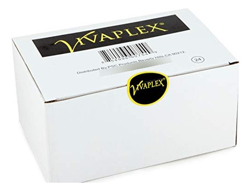 Vivaplex 24 Botellas De Cristal Transparente 15 Ml Con Tapas