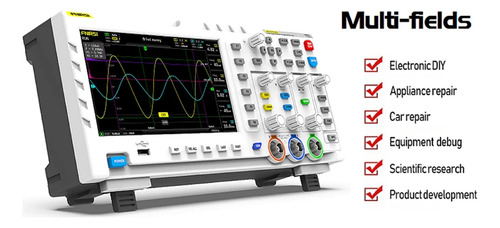 Osciloscopio Digital Fnirsi 1014d De 100 Mhz 2 En 1 De Doble