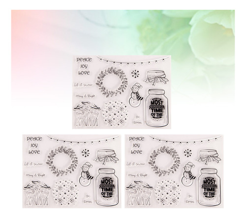 Álbum De Fotos Con Sellos Transparentes Para Bricolaje, 3 Un