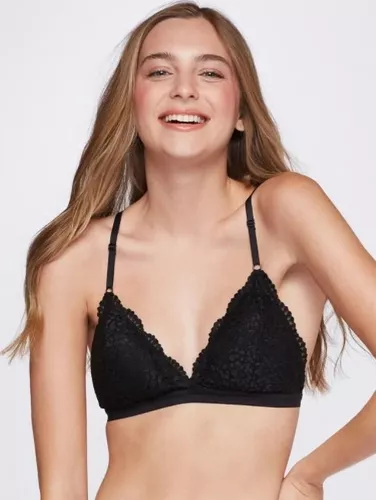 Top Sloggi Renda Preto - Compre Agora