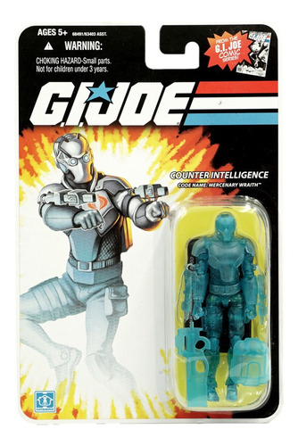 Gi Joe 25th Comic Counter Intelligence Mercenary Wraith V2