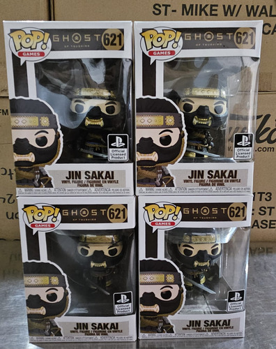 Funko Pop! Ghost Of Tsushima - Jin Sakai #621 Caja Dañada
