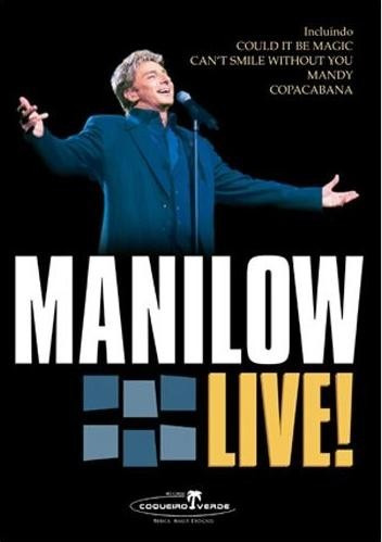 Dvd Barry Manilow - Live!