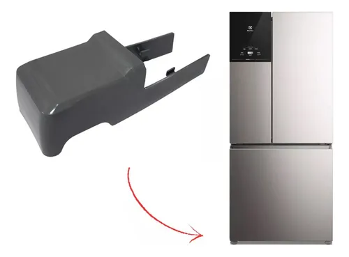 Capa Pé Esquerdo Geladeira Electrolux Im8s Im8is Iq8s Orig